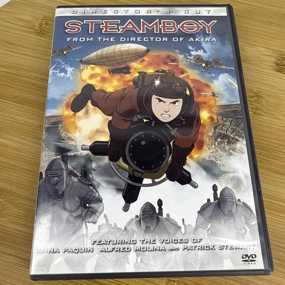 Steamboy Directors Cut (2005) DVD – Condition‎ Very Good